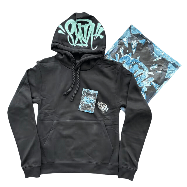 POLERON SYNA WORLD Negro/Celeste