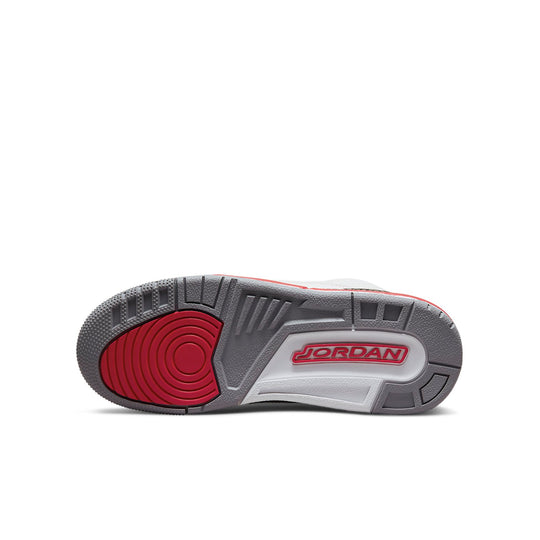 (GS) Air Jordan 3 Retro 'Fire Red 2022'
