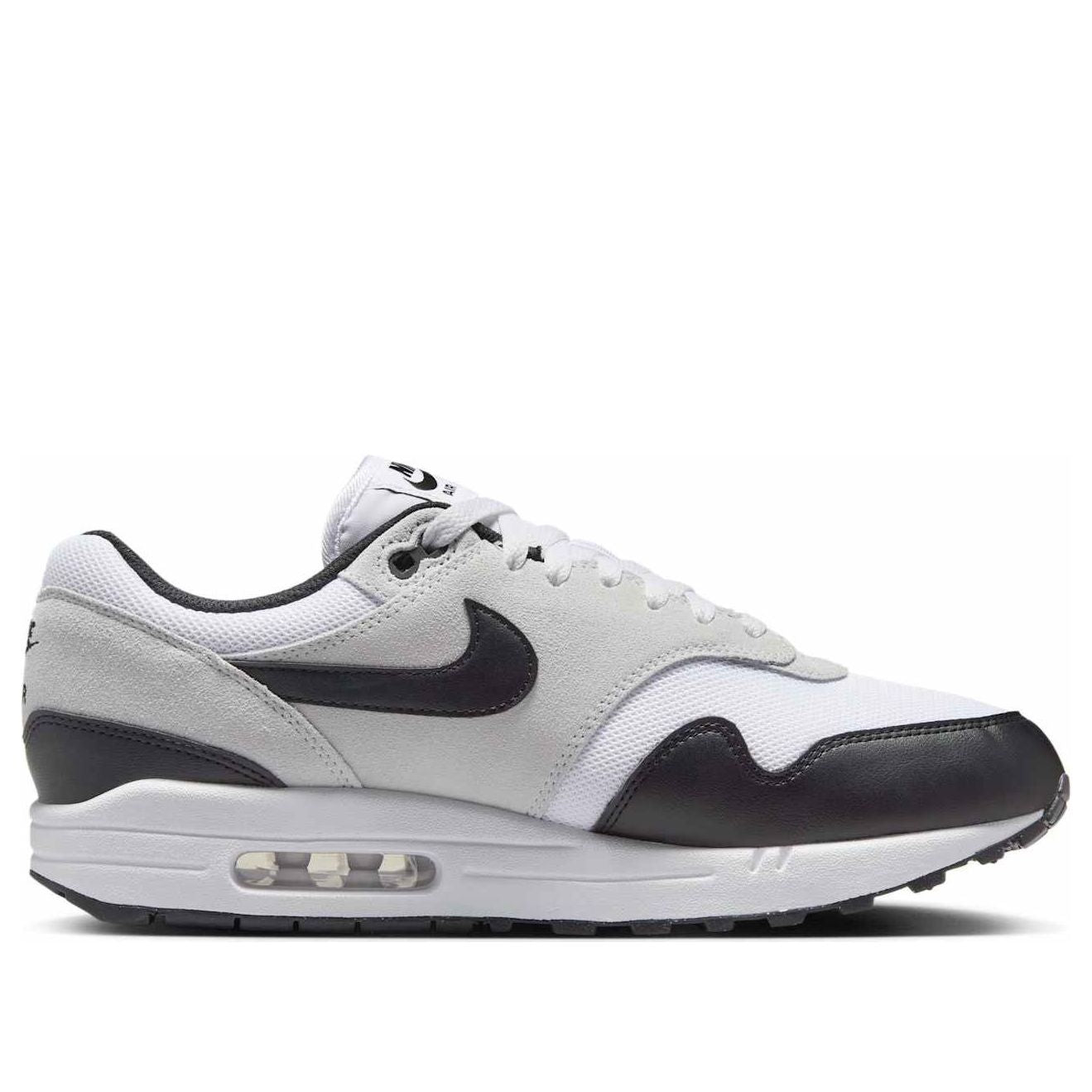 NikeAir Max 1 Essential 'White Pure Platinum Black'