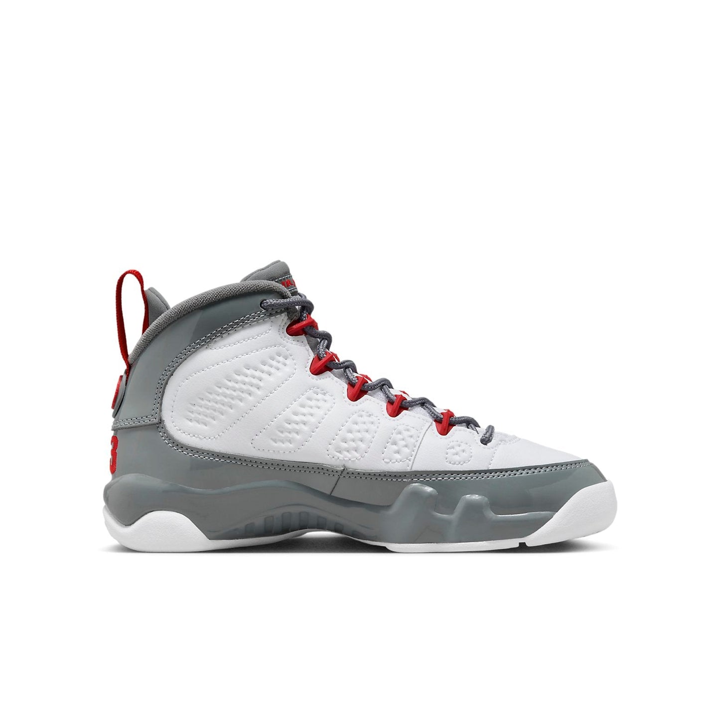 Air Jordan(GS) 9 Retro GS 'Fire Red'