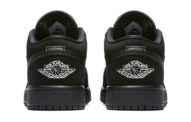 Air Jordan(GS) 1 Retro Low 'Triple Black'