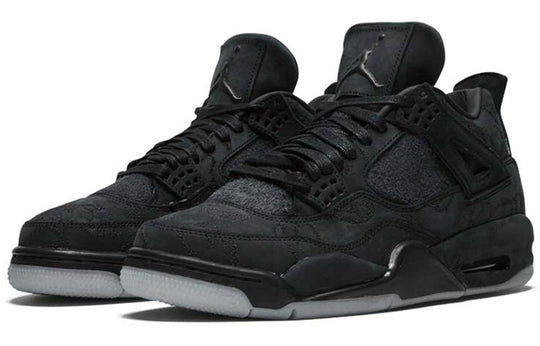 Air Jordan 4 Retro x KAWS 'Black'