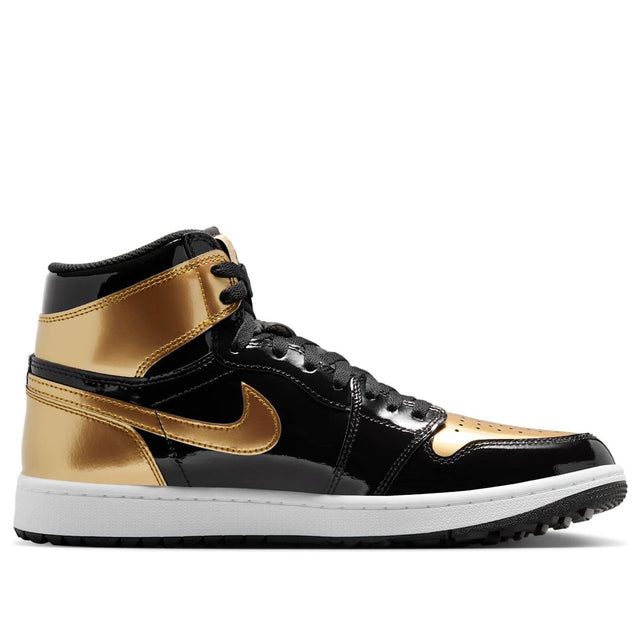 Air Jordan1 High Golf 'Patent Gold Toe'