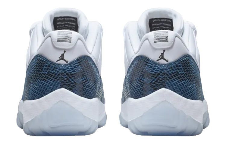 Air Jordan11 Retro Low 'Navy Snakeskin'