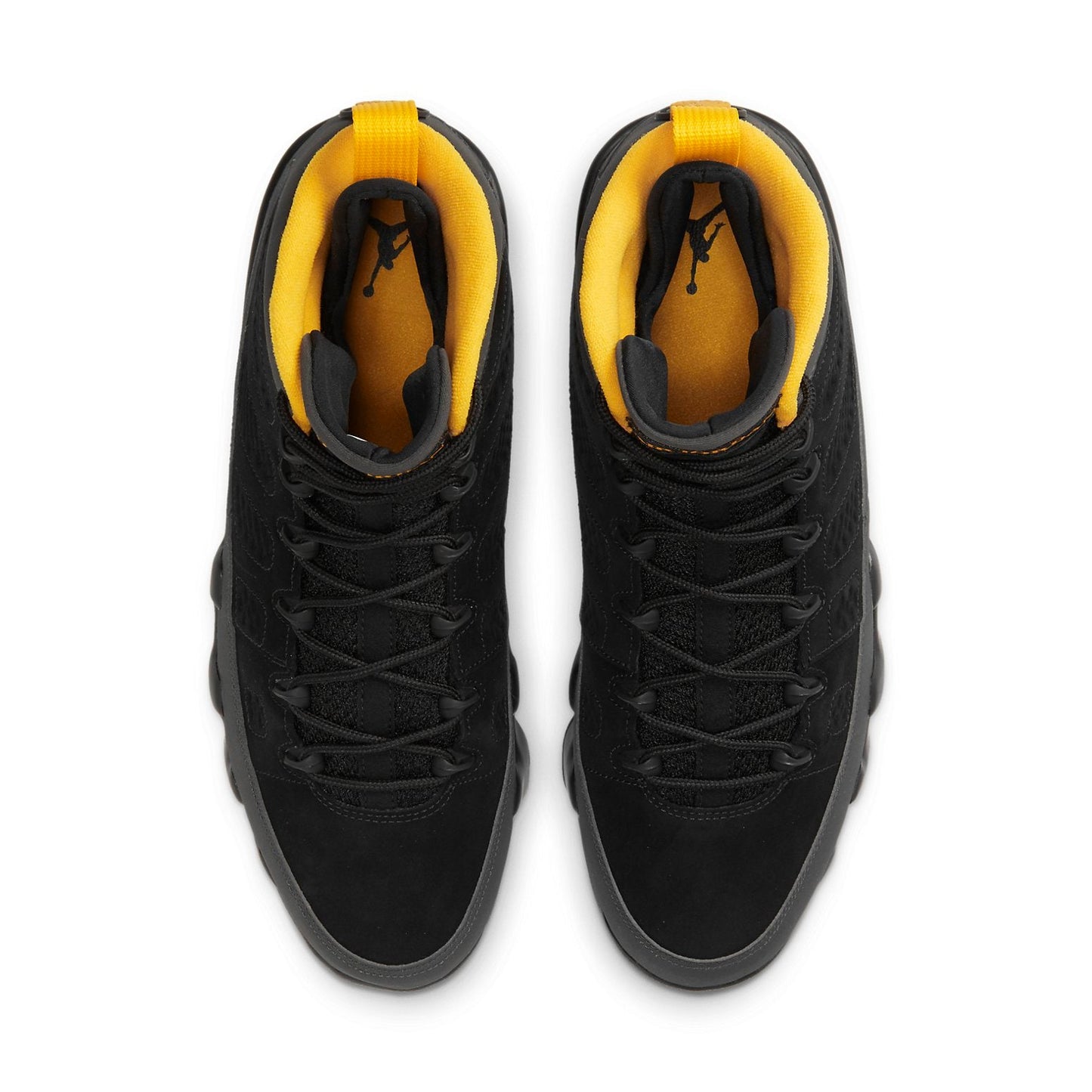 Air Jordan9 Retro 'Black Dark Charcoal University Gold'