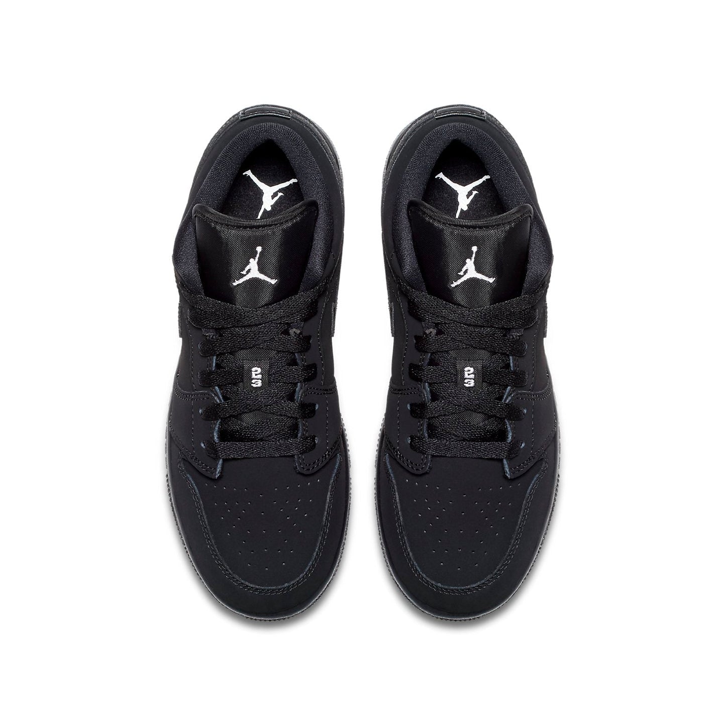 Air Jordan(GS) 1 Retro Low 'Triple Black'