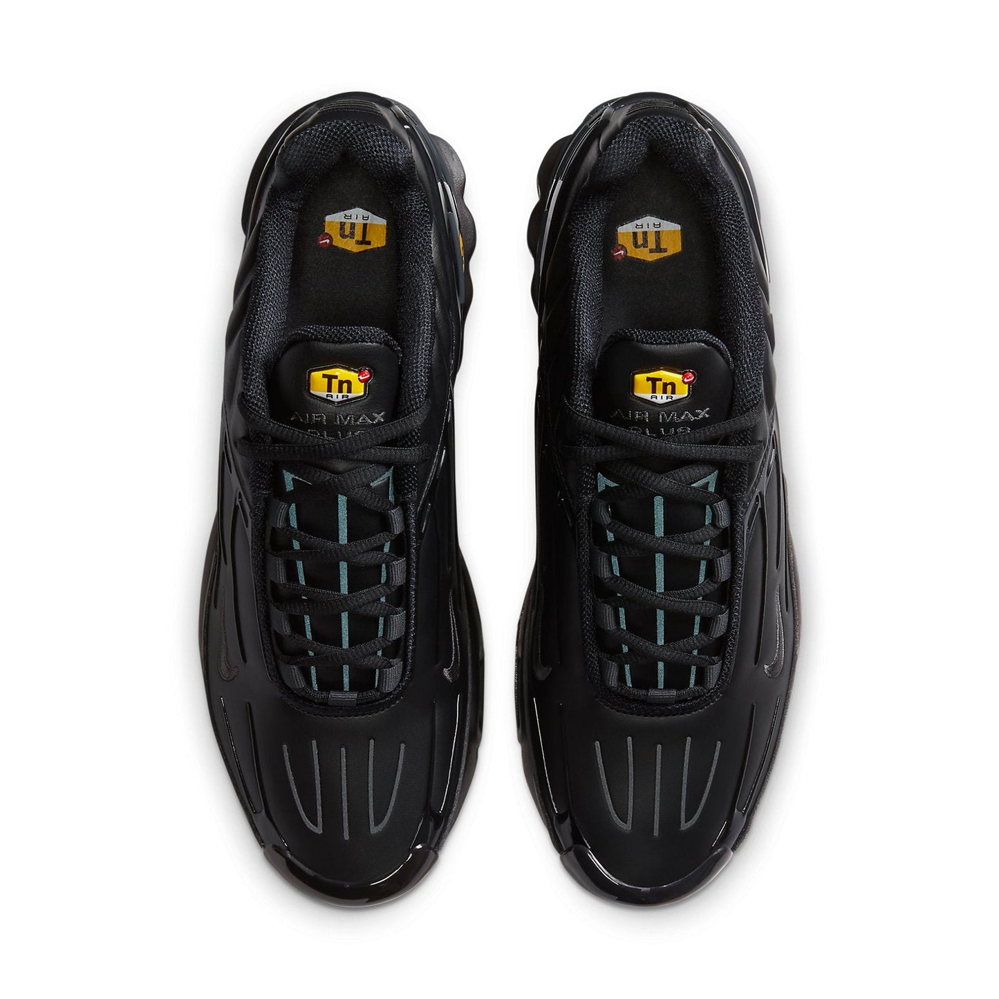 NikeAir Max Plus 3 Leather 'Triple Black