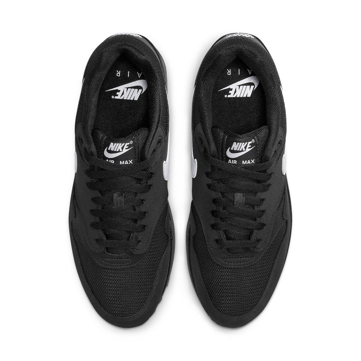 NikeAir Max 1 'Black White Swoosh'