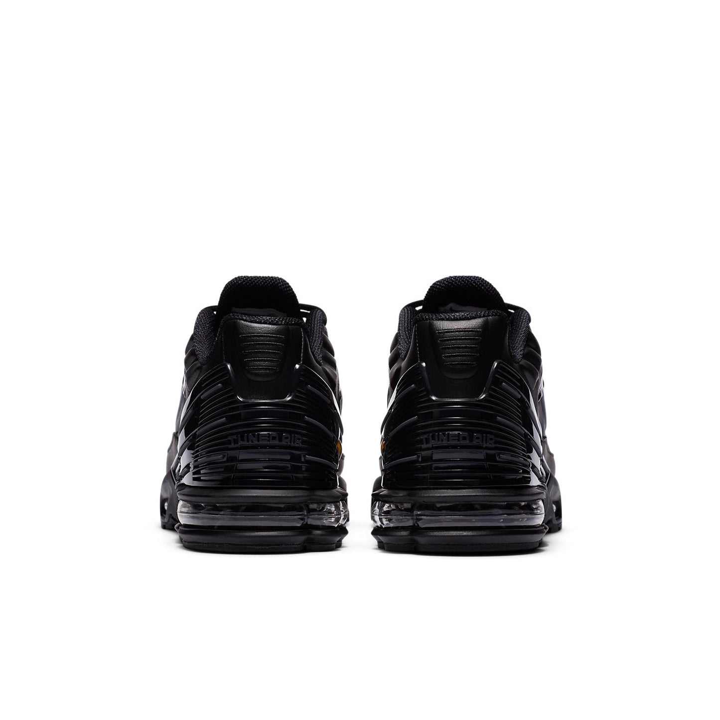 NikeAir Max Plus 3 Leather 'Triple Black
