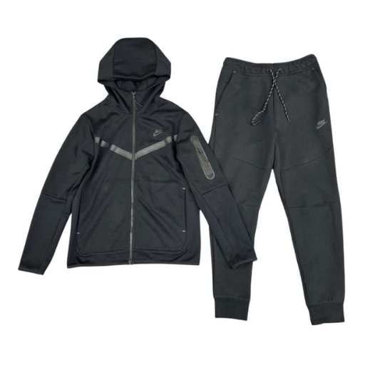 Conjunto NIKE TECH Fleece Negro Algodón