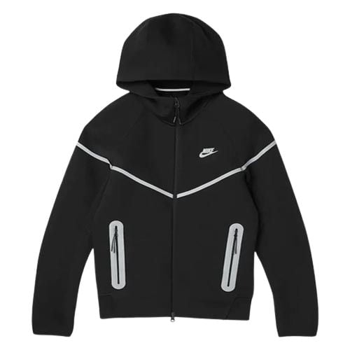 Poleron NIKE TECH 2025 REFLECTANTE Algodón Premium Negro
