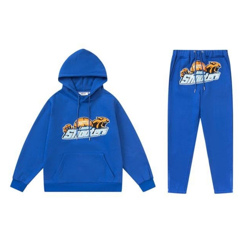 Conjunto trapstar shooters azul/naranja