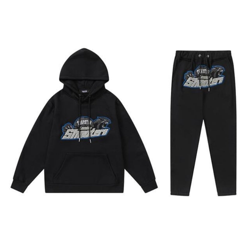 Conjunto trapstar Shooters negro/azul