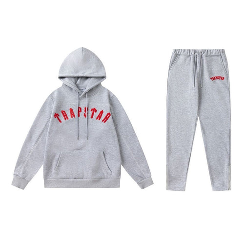 Conjunto trapstar gris/rojo