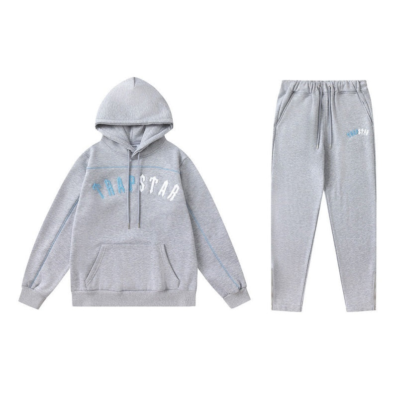 Conjunto trapstar gris/celeste