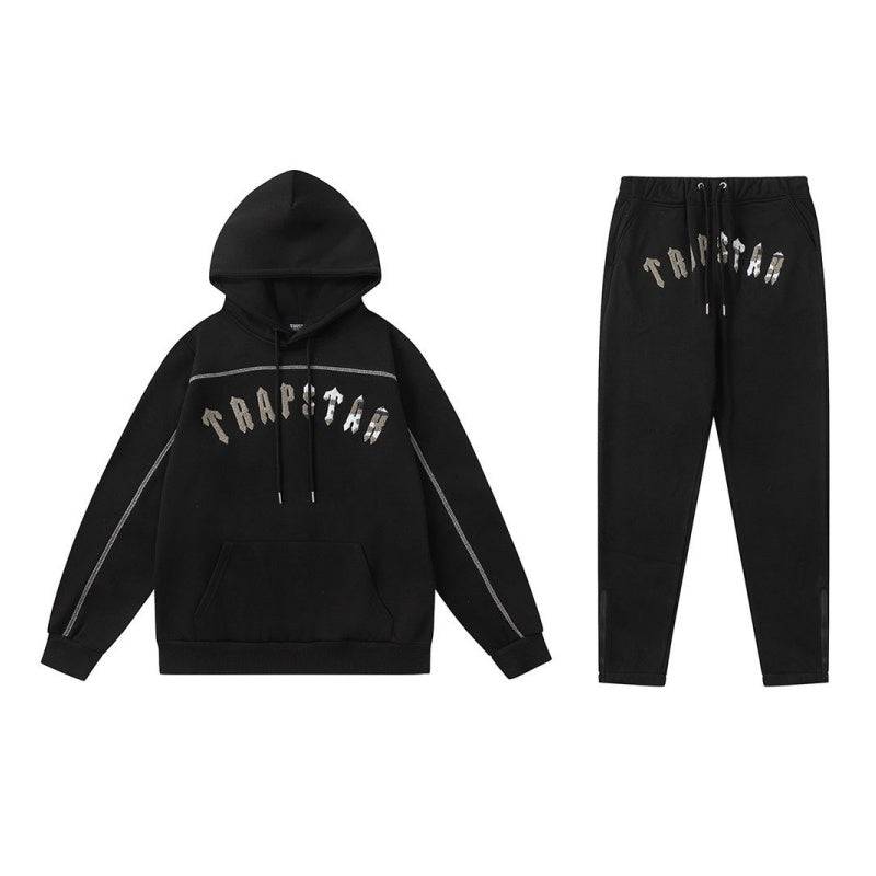 Conjunto trapstar Central Cee negro/gris
