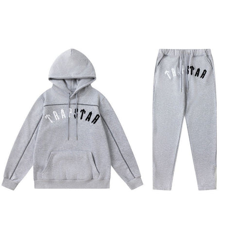 Conjunto trapstar Central Cee gris/negro