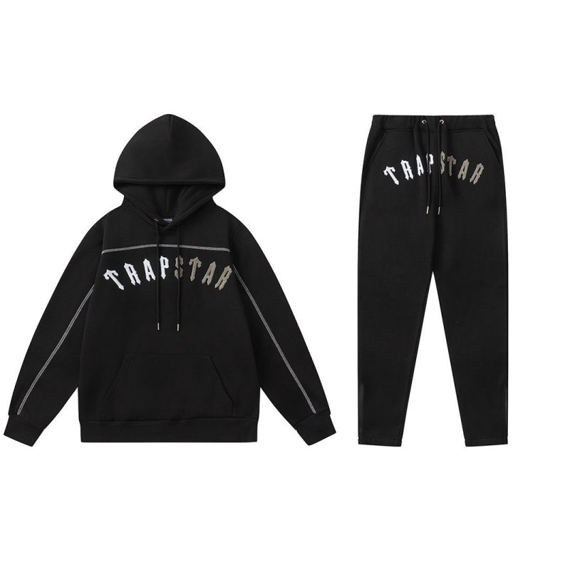 Conjunto trapstar Central Cee Negro/gris
