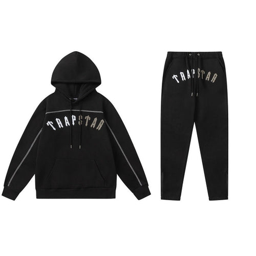 Conjunto trapstar Central Cee Negro/gris