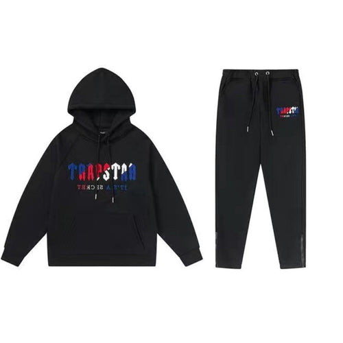 Conjunto trapstar negro/rojo/azul