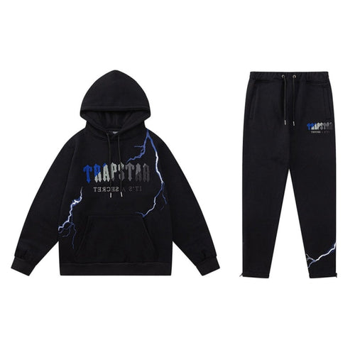 Conjunto trapstar Rayo negro/azul