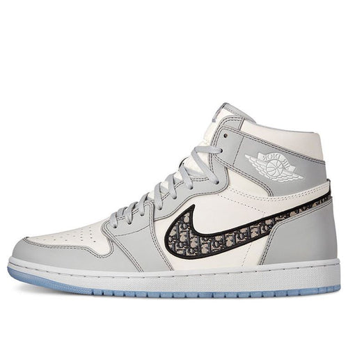 Air Jordan1 High OG x Dior 'White Wolf Grey'