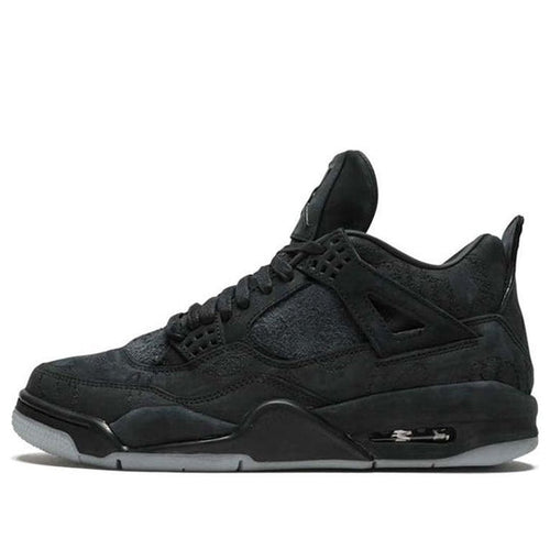 Air Jordan 4 Retro x KAWS 'Black'