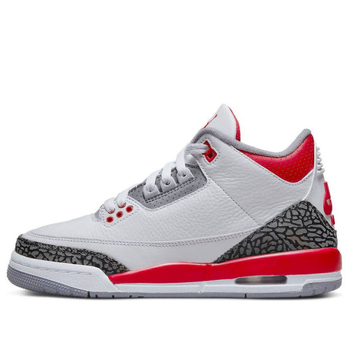 (GS) Air Jordan 3 Retro 'Fire Red 2022'