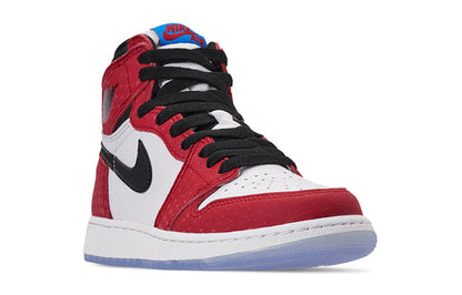Air Jordan(GS) 1 Retro High 'Spider-Man Origin Story'