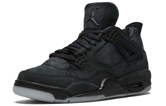 Air Jordan 4 Retro x KAWS 'Black'