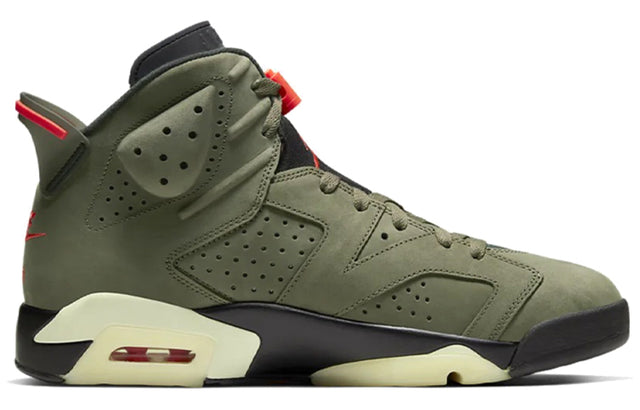 Air Jordan6 Retro x Travis Scott 'Olive'