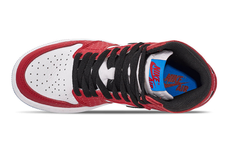 Air Jordan(GS) 1 Retro High 'Spider-Man Origin Story'