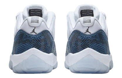 Air Jordan11 Retro Low 'Navy Snakeskin'