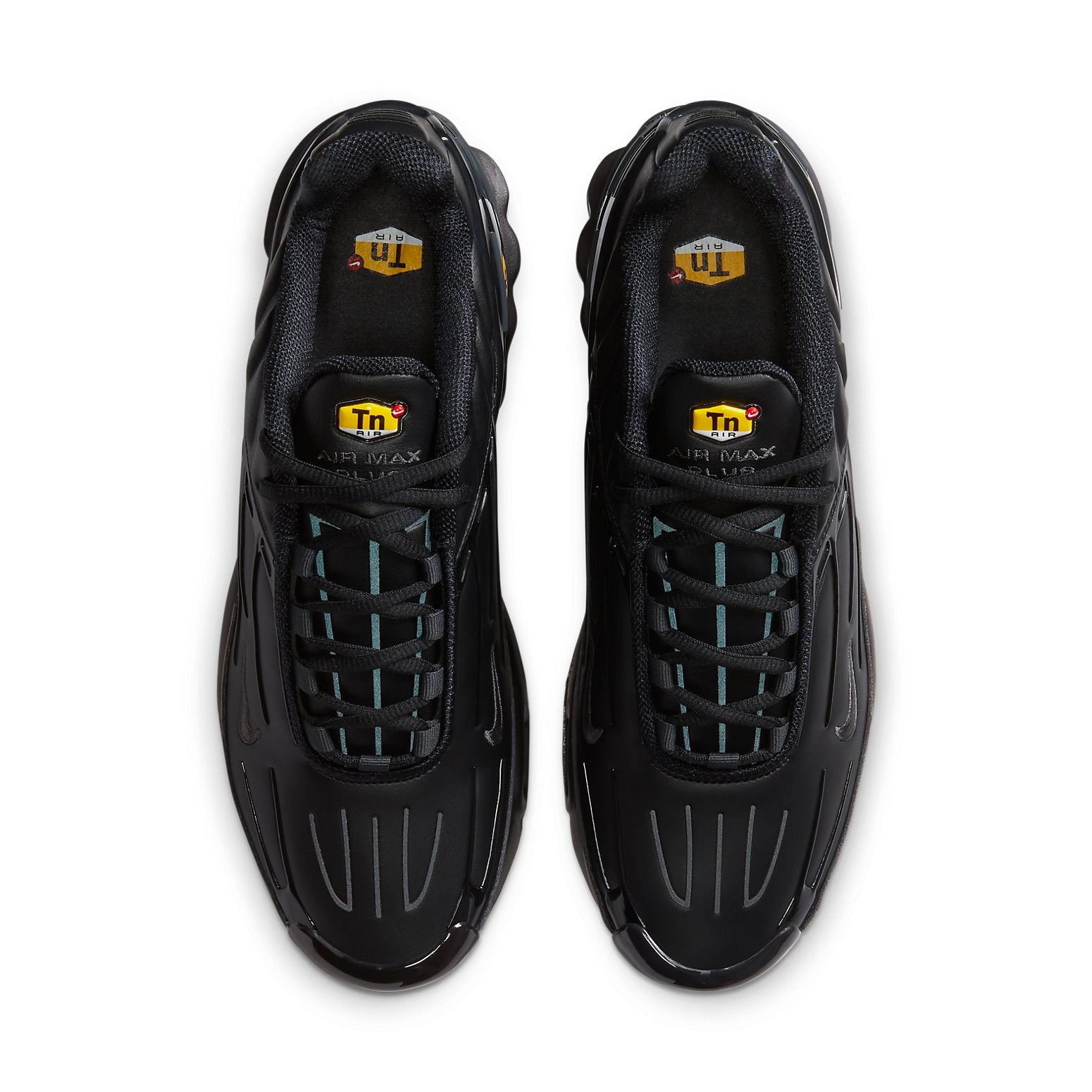 NikeAir Max Plus 3 Leather 'Triple Black – Dripping