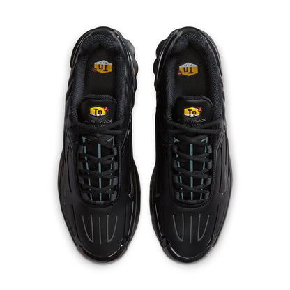 NikeAir Max Plus 3 Leather 'Triple Black