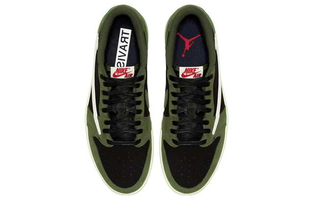 Air Jordan1 Low OG x Travis Scott 'Olive Green'