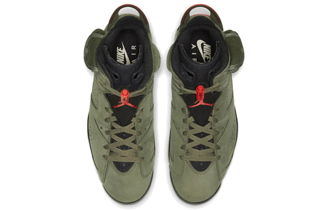 Air Jordan6 Retro x Travis Scott 'Olive'