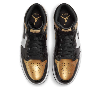 Air Jordan1 High Golf 'Patent Gold Toe'