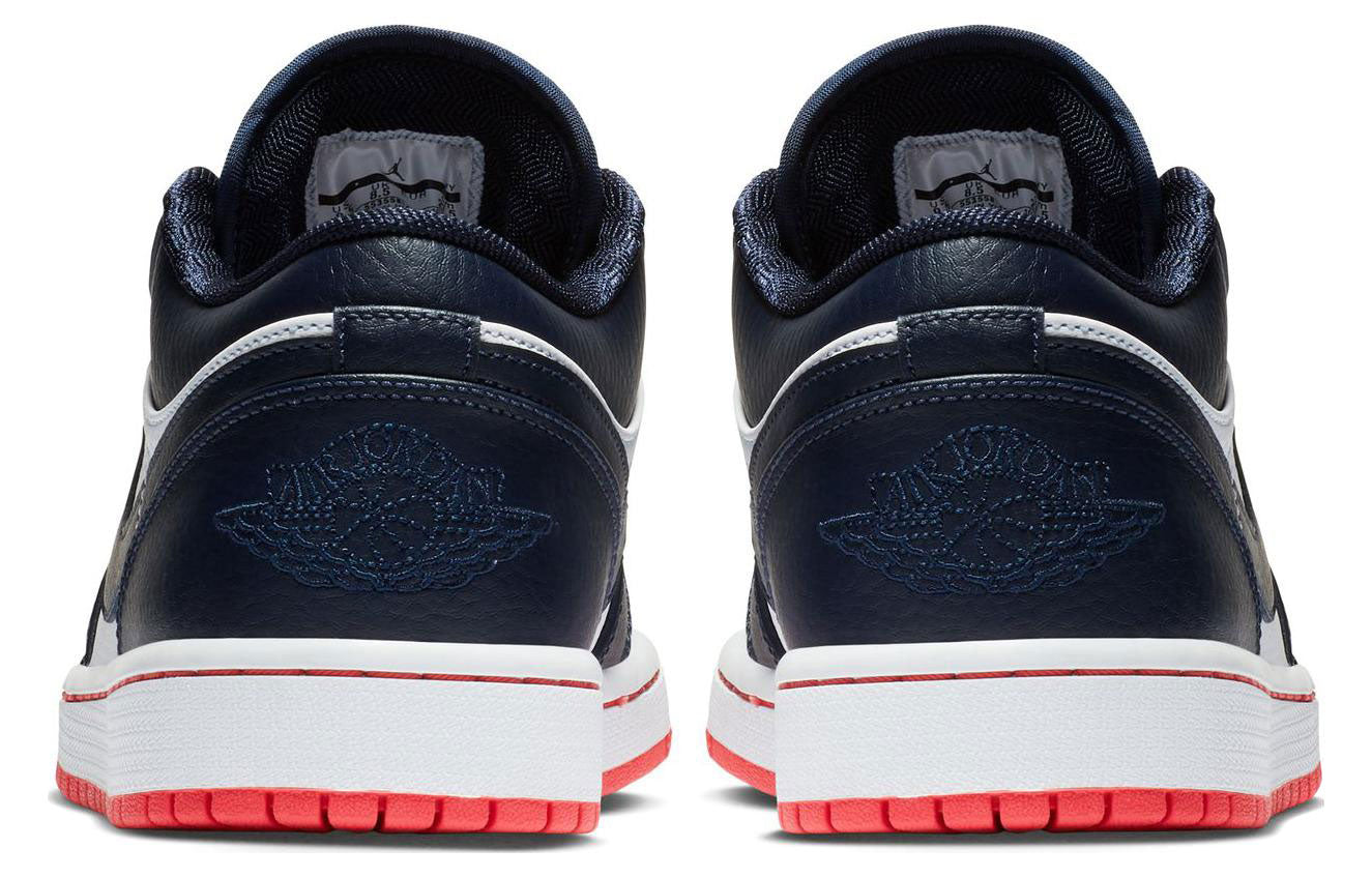 Air Jordan1 Retro Low 'Obsidian Ember Glow'