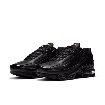 NikeAir Max Plus 3 Leather 'Triple Black