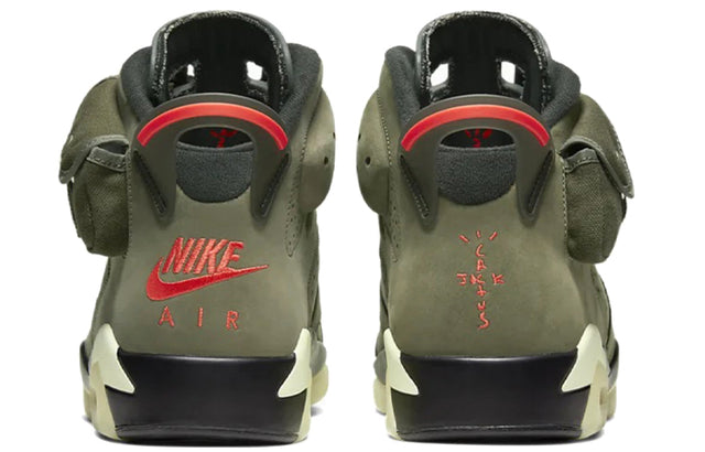 Air Jordan6 Retro x Travis Scott 'Olive'