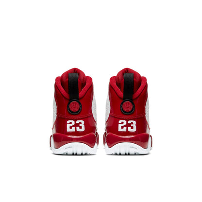 Air Jordan(GS) 9 Retro 'White Gym Red'