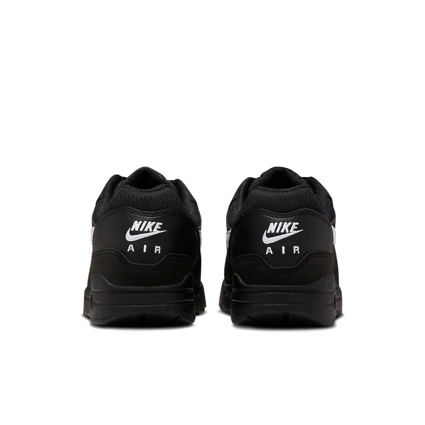 NikeAir Max 1 'Black White Swoosh'