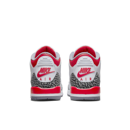 (GS) Air Jordan 3 Retro 'Fire Red 2022'