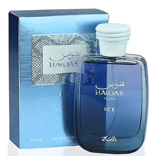 Hawas Ice Rasasi Edp 100ML inspirado en Paco Rabanne Invictus Aqua