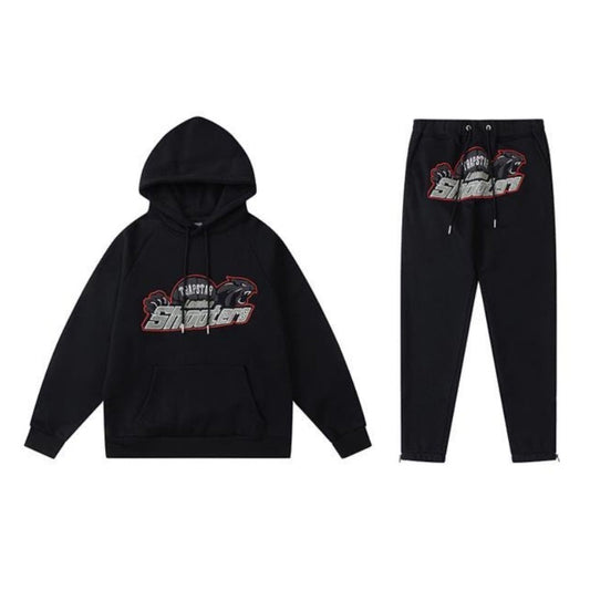 Conjunto trapstar Shooters Negro/rojo