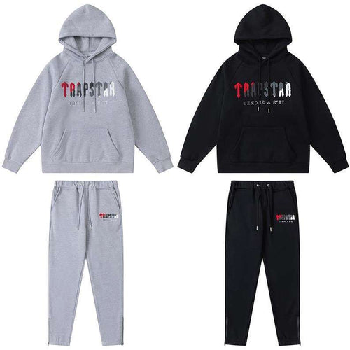 Conjuntos TRAPSTAR Invierno «Rojo/Blanco» Bordado Algodon