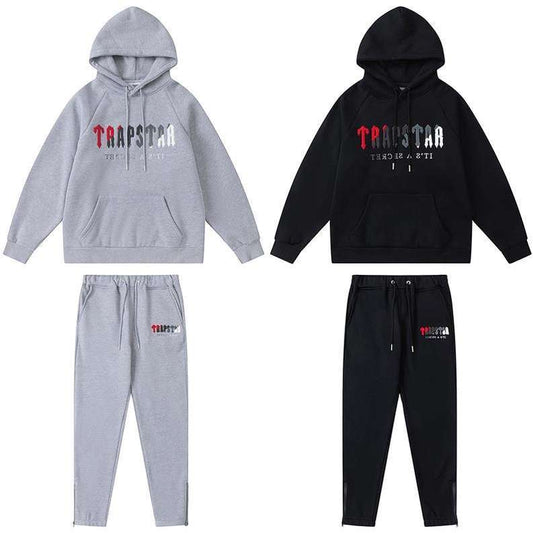 Conjuntos TRAPSTAR Invierno «Rojo/Blanco» Bordado Algodon