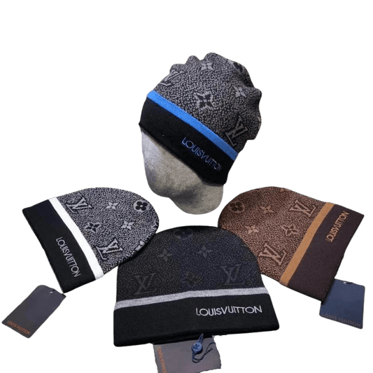 GORROS LV LOUIS VUITTON «2.0, NEGRO, GRIS, CAFE»