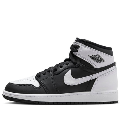 Air Jordan(GS) 1 Retro High OG 'Black White'